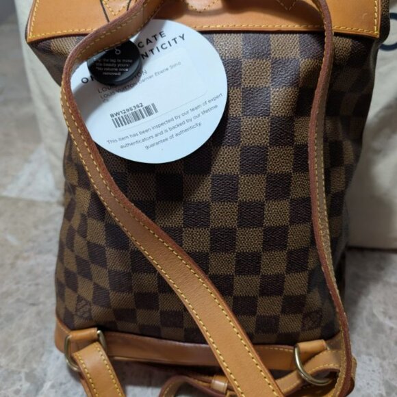 Guaranteed AUTHENTIC LOUIS VUITTON-SOHO-DAMIER BACKPACK-EXCELLENT CONDITION-RARE - Picture 2 of 15
